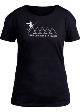 4.FISCHER WOMEN T-SHIRT LEVI BLACK
