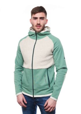 268. FISCHER GREEN LEAF HOODYJACKET MOSSGREEN