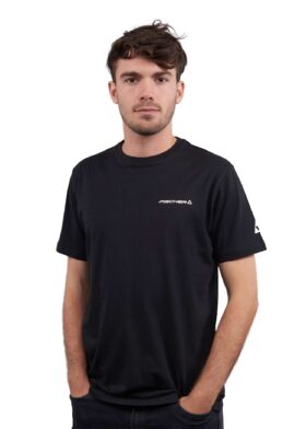 270. FISCHER CLASSIC LOGO T-SHIRT BLACK