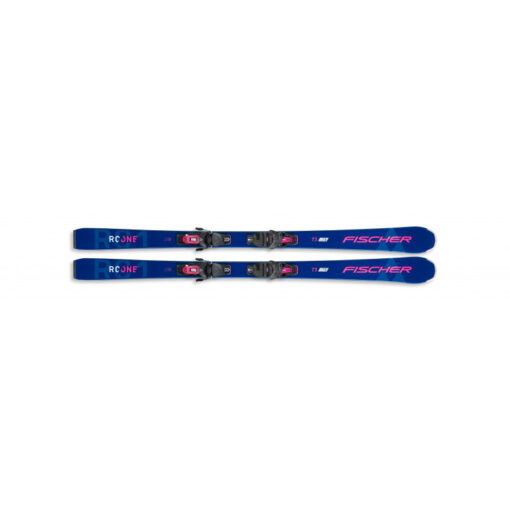 Set RC ONE LITE 73 SLR PRO + RS 9 GW SLR/WOMENTRACK BRAKE 78 [H] SOLID BLACK/PINK Fischer
