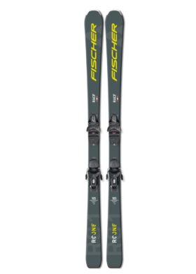 Set RC ONE RACE SLR PRO + RS 9 GW SLR/WOMENTRACK BRAKE 78 [H] DARK GREY/BLACK Fischer