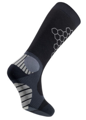 Čarape COMFORT PFI 70 BLACK/GREY BootDoc