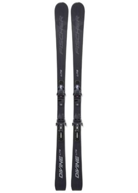 Set DIVINE LITE SLR PRO + RS 9 GW SLR/WOMENTRACK BRAKE 78 [H] DARK GREY/BLACK Fischer